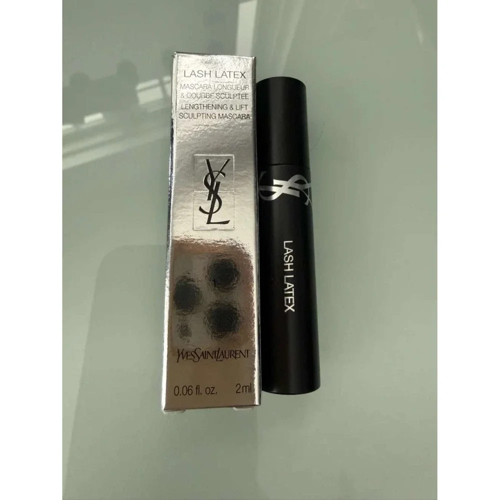 Yves Saint Laurent Lash Latex Lengthening Lift Sculpting Mascara 1 Black 2ml NIB